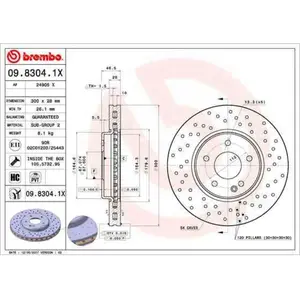 Comparateur de prix : Remschijf 0983041X Brembo