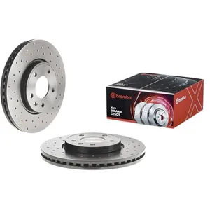 BREMBO 09.B356.1X Rotors de Disque de Frein, Set de 1 pas cher