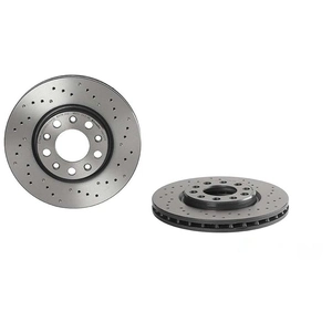 BREMBO Disques de frein pour ALFA ROMEO: Giulietta & JEEP: Renegade & FIAT: 500 (Ref: 09.A721.1X) pas cher