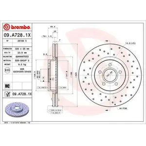Comparateur de prix : Remschijf 09A7281X Brembo