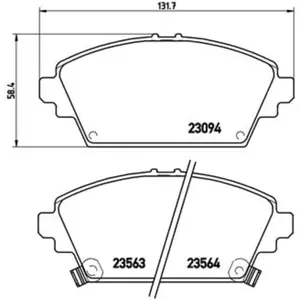 Brembo Remblokken set pas cher