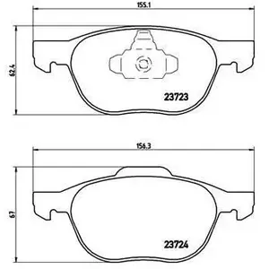 Brembo Remblokken set pas cher