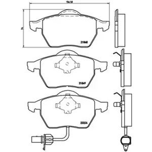 Brembo Remblokken set pas cher