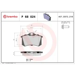 Brembo Remblokken set