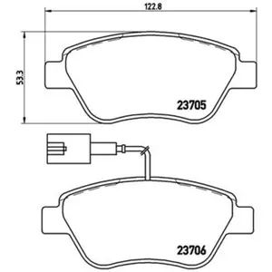 Brembo Remblokken set pas cher