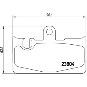Brembo Remblokken set pas cher