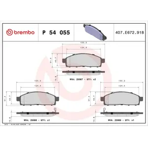 Brembo Remblokken set pas cher