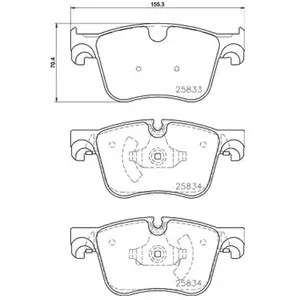 Brembo Remblokken set pas cher