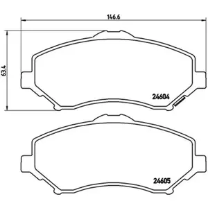 Brembo Remblokken set pas cher