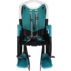 b bellelli Tiger - Siège arrière pour vélo - pour Les Enfants jusqu'à 22 kg, de 3 à 8 Ans - Fixation au Cadre - Turquoise Blanc pas cher