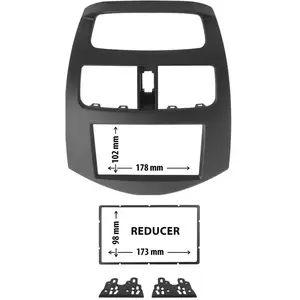 Entretoise 2 din phonocar pour autoradio