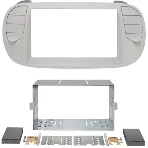 Entretoise 2 din phonocar pour autoradio pas cher