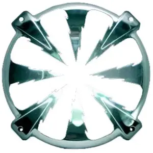 Grille phonocar ronde en aluminium pour woofer de ø 270 mm ref. 03026