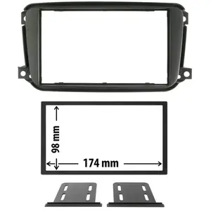 Entretoise 2 din phonocar pour autoradio