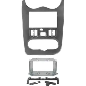 Entretoise 2 din phonocar pour autoradio pas cher