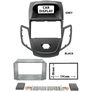 Entretoise 2 din phonocar pour autoradio pas cher
