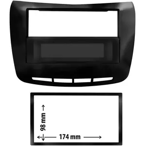 Entretoise phonocar pour autoradio