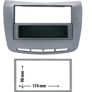 Entretoise 2 din phonocar pour autoradio