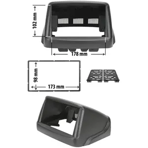 Entretoise phonocar pour autoradio pas cher