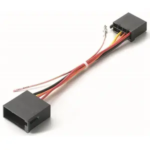 Câble d'alimentation phonocar avec connecteur iso pour siège/audi/vw ref. 04718