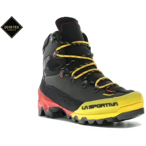 La Sportiva Aequilibrium LT GTX - Bergschoenen - Heren Black / Yellow 45.5 pas cher