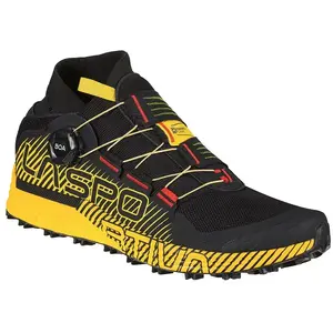 La Sportiva Cyklon Trailschoenen Geel,Zwart EU 45 1/2 Man pas cher