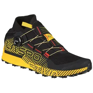 Comparateur de prix : La Sportiva Cyklon - Trailrunningschoenen - Heren Black / Yellow 43