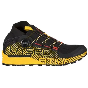 La Sportiva Cyklon Trailschoenen Geel,Zwart EU 40 1/2 Man pas cher