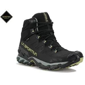Chaussures de trail LA SPORTIVA Ultra Raptor II Mid GTX - Noir/Cèdre - Homme - Randonnée pas cher