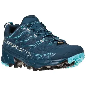 Chaussures de trail femme La Sportiva Akyra Bleu 38,5 pas cher
