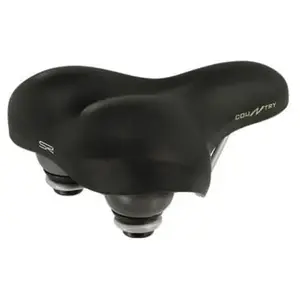 Selle vélo - Selle Royal - Country - Confortable et durable - Noir pas cher