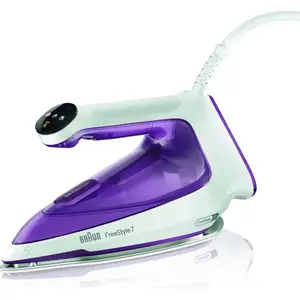 Braun FI 7215 VI Dampfbügler, Fer à repasser, Blanc, Violet pas cher