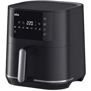 Braun Braun HF5030 Friggitrice ad aria calda 6L 1700W 8 programmi Touch LCD Nero