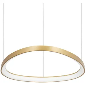 Ideal Lux Gemini Plafonnier Suspendu Led Intégré Dali 61cm Laiton 6600...