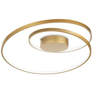 Ideal Lux Oz Laiton Semi-Affleurant À Del Intégré Tourbillonnant À Int...