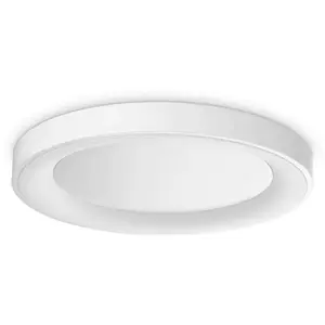 Ideal Lux Planet Semi-Plafonnier Led Intégré Blanc 2600lm 3000kVendu parrakuten