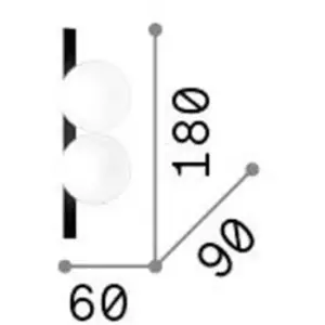 Comparateur de prix : Ideal Lux - ping pong ap2, Applique