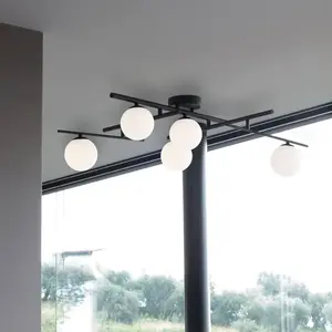 Comparateur de prix : Atlas PL5, Plafonnier Ideal Lux