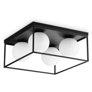 Lingotto PL4, Plafonnier Ideal Lux pas cher