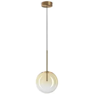Ideal Lux - equinoxe Plafonnier suspendu en forme de globe de 20 cm av... pas cher