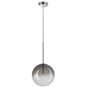 Ideal Lux - equinoxe Plafonnier Globe 25 cm Gris Fumé pas cher