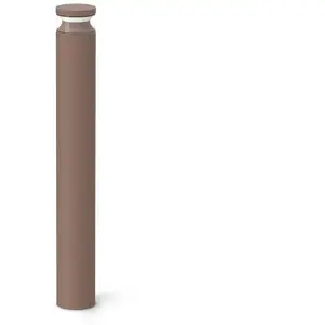 Ideal Lux - boeing Borne d'extérieur led 100 cm Café 3000K IP65 pas cher