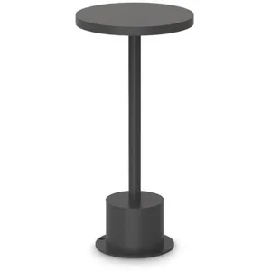 Ideal Lux TOFFEE Lampe d'extérieur portable LED large de 25 cm, noire,... pas cher