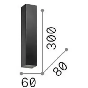 Ideal Lux Sky - Applique Murale 2 Lumières Up & Down Or, Gu10 pas cher