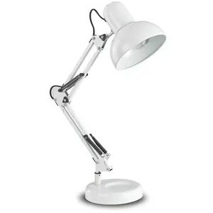 IDEAL LUX Lampe de table Blanche kelly 1 ampoule pas cher
