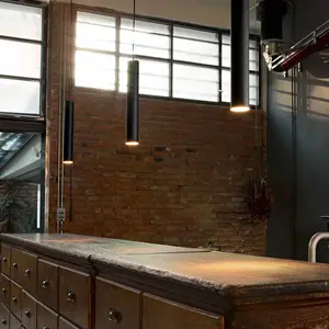 Ideal Lux Look - Plafonnier Mince À 1 Lumière, Noir, Gu10 pas cher