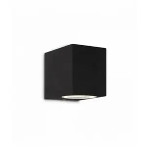 Ideal Lux - Applique murale Noire up 1 ampoule - Noir pas cher