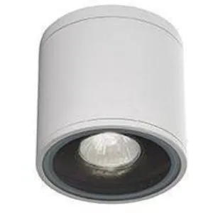 IDEAL LUX Plafonnier Blanc gun 1 ampoule - Blanc pas cher