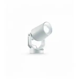 Ideal Lux Minitommy - Projecteur D'extérieur À 1 Lumière, Blanc Ip66, Gu10 pas cher