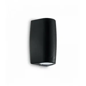 Applique murale extérieure KEOPE Noir 2x4,5W - IDEAL LUX - 147819 pas cher